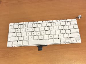 Teclado Apple A1342 Inglés Blanco